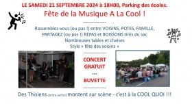 Fête de musique à la cool