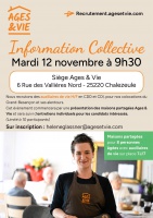 Ages & Vie recrute des auxiliaires de vie en CDD ou CDI