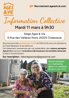 Information collective - Recrutement Maisons Ages & Vie