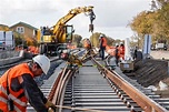 Modernisation de la voie SNCF entre Besançon et Deluz